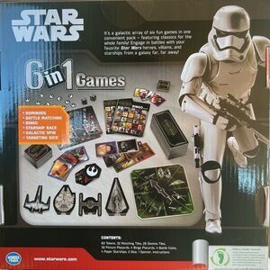 Star Wars 6 In 1 Games The Force Awakens NEW in Box